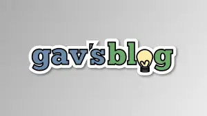 Gav's Blog Logo